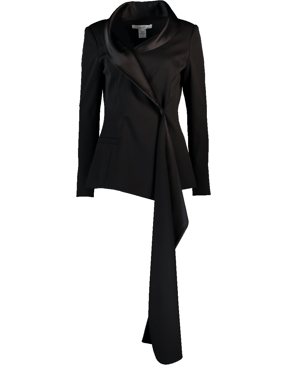 OSCAR DE LA RENTA-Asymmetrical Jacket-
