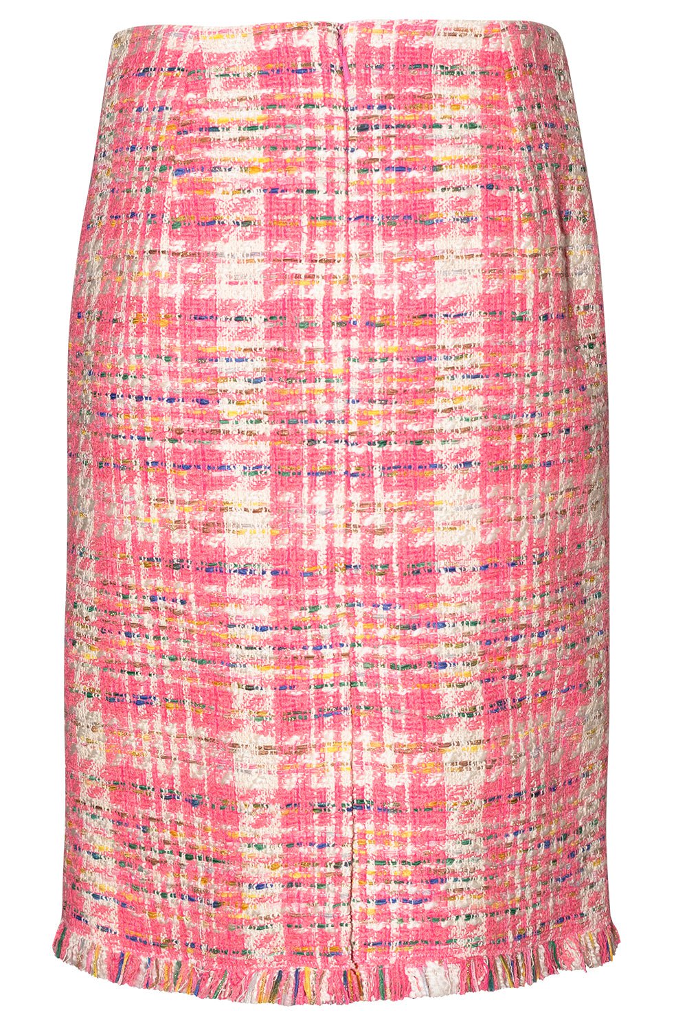OSCAR DE LA RENTA-Tweed Pencil Skirt-