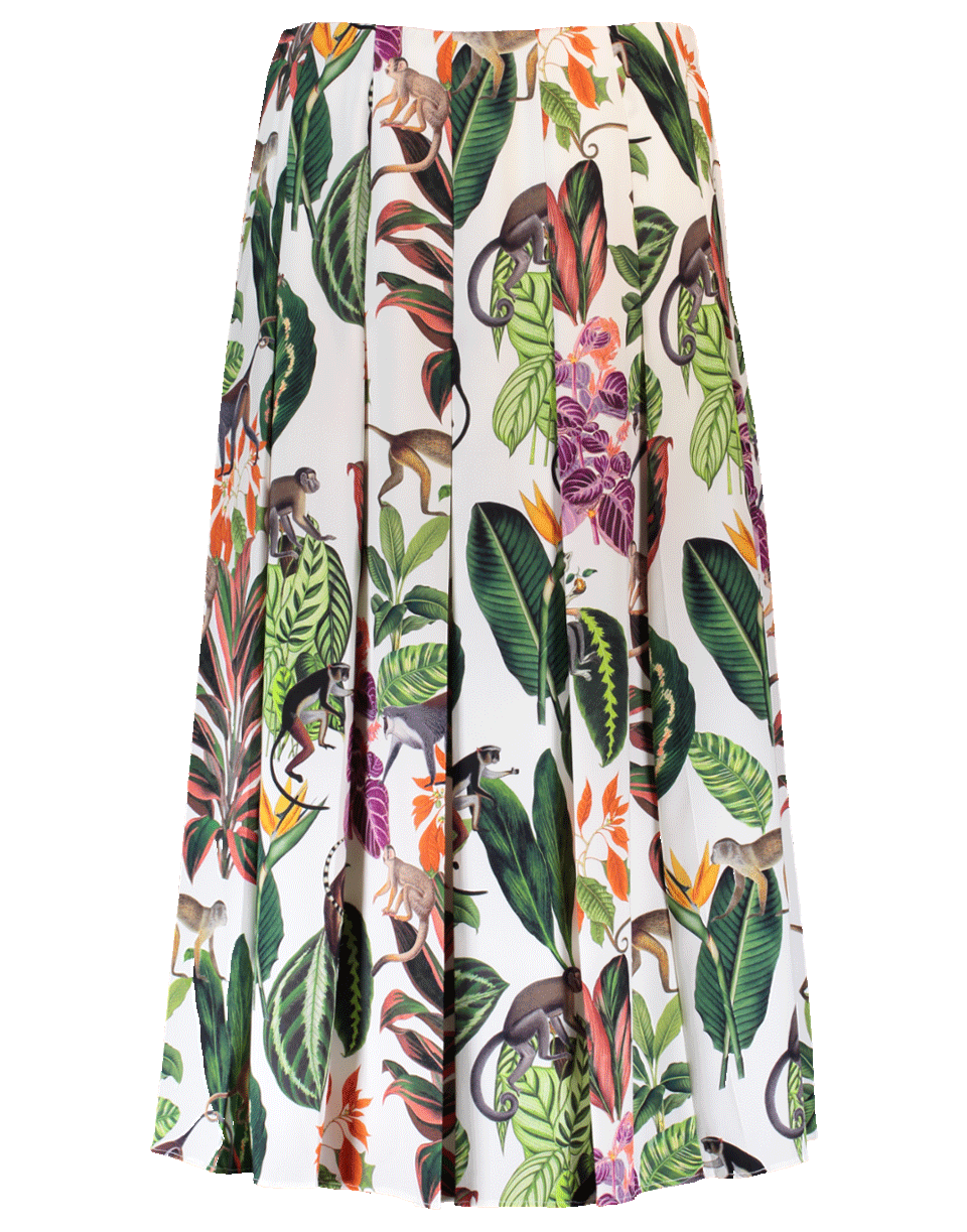 Jungle Printed Skirt CLOTHINGSKIRTMISC OSCAR DE LA RENTA   