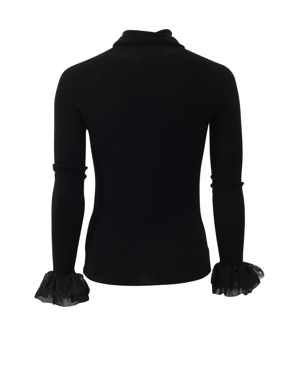 Turtleneck Lace Top – Marissa Collections