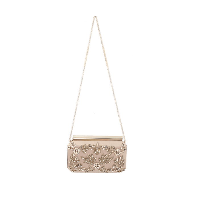 Saya Satin Clutch – Marissa Collections