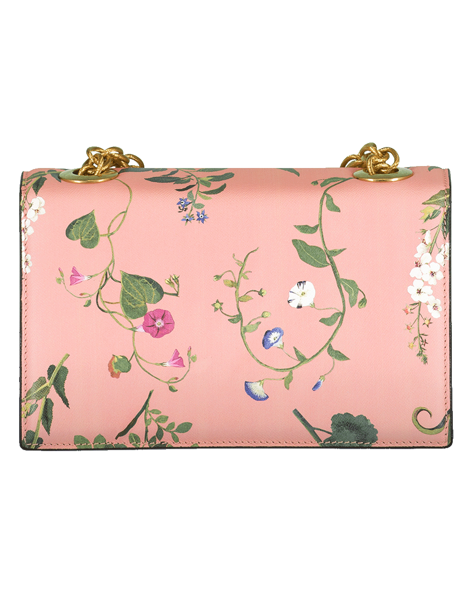 OSCAR DE LA RENTA-Floral Print Tro Handbag-CLAY