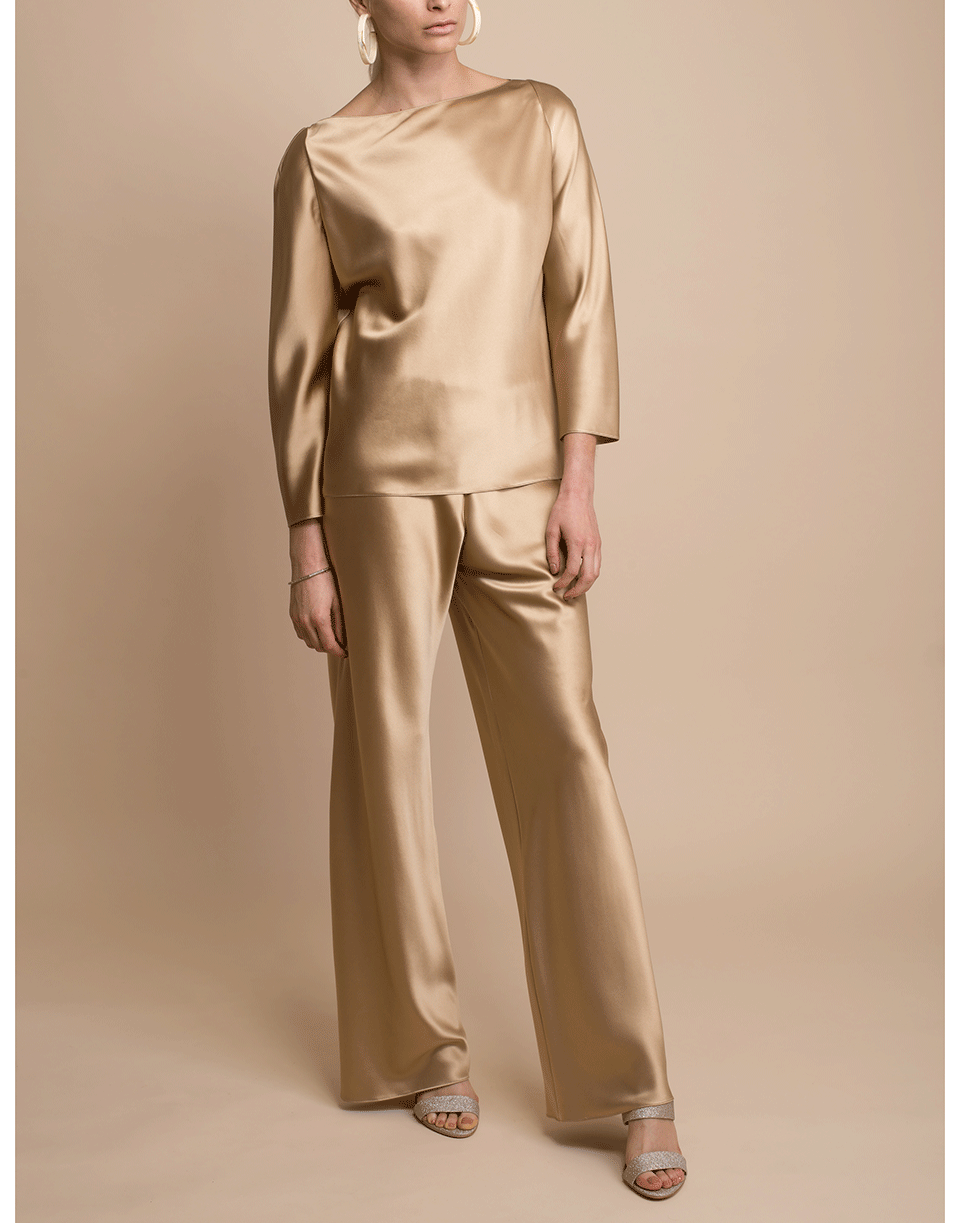 PETER COHEN-Gold Bias Wide Leg Pant-