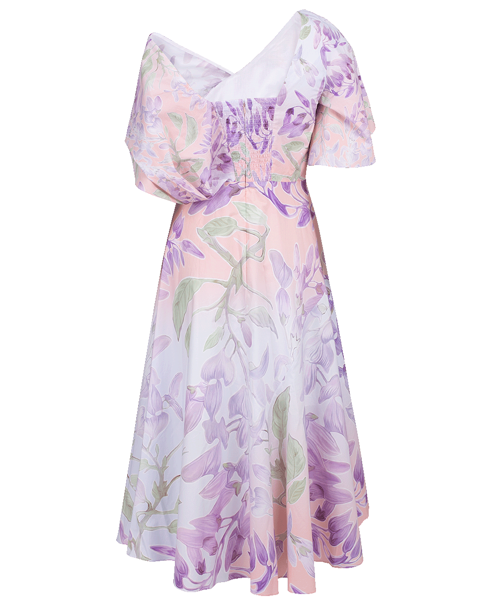 Floral Print Smock Back Dress CLOTHINGDRESSCASUAL PETER PILOTTO   