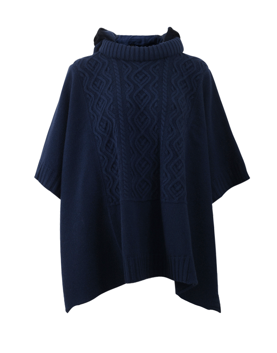 Knit Poncho With Hood – Marissa Collections