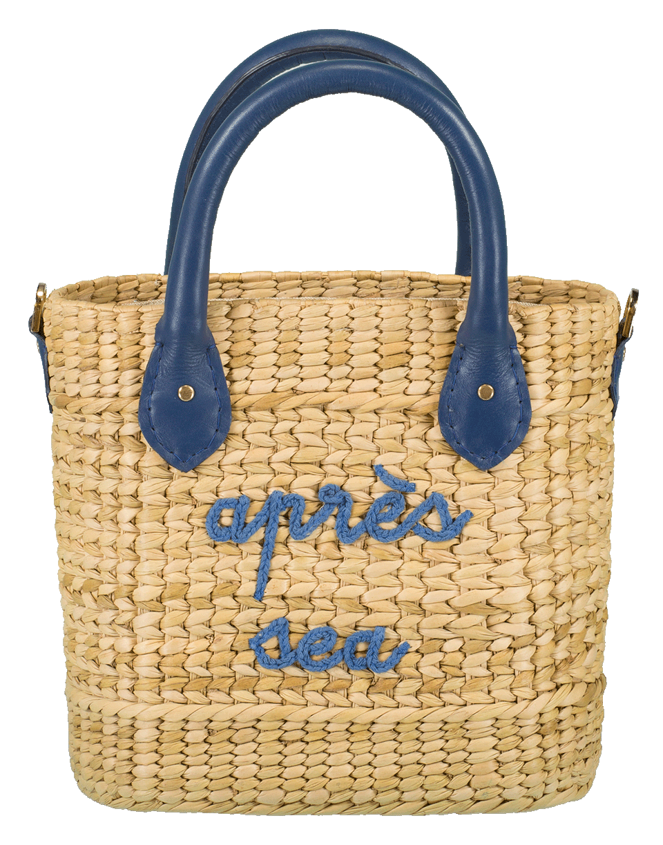 POOLSIDE-Le Nord Handbag-NAT/BLUE
