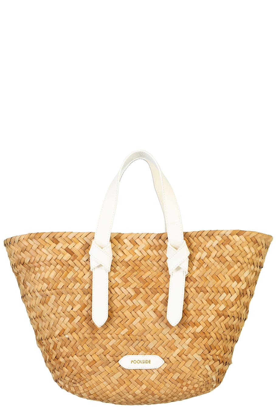 POOLSIDE-Isola Tote-NATURAL WHITE
