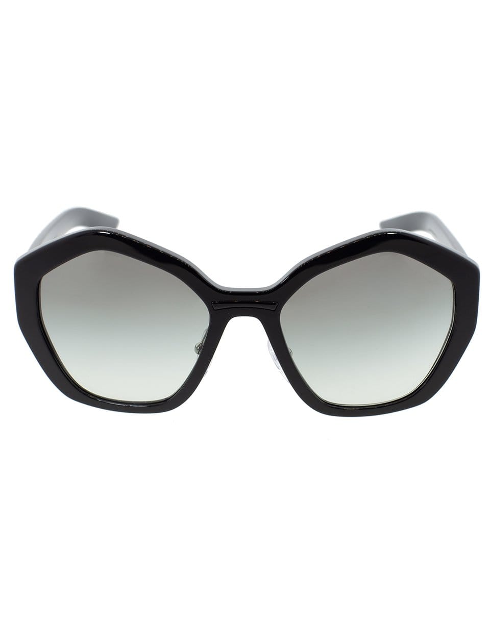 PRADA-Black Butterfly Frame Sunglasses-BLACK