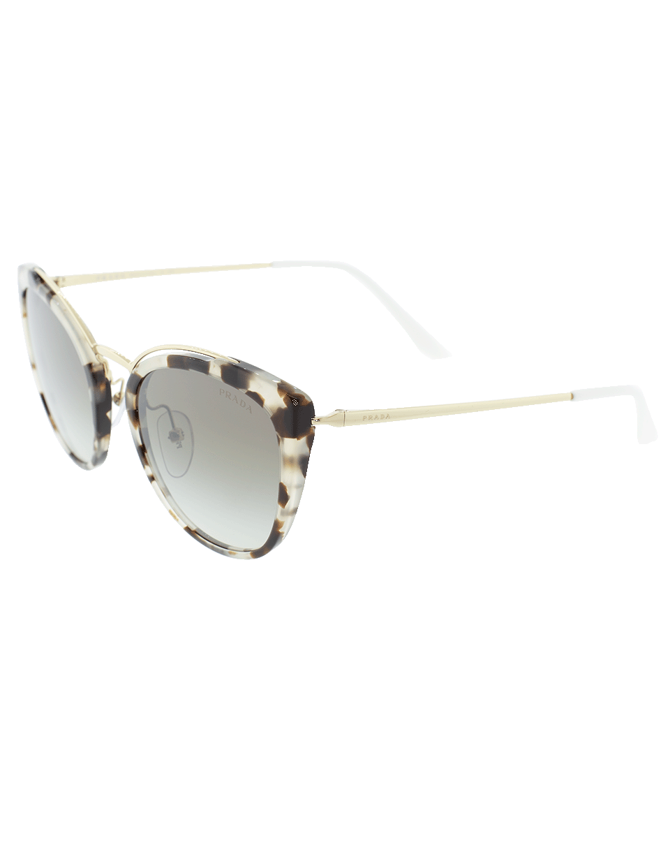PRADA-Conceptual Spotted Sunglasses-BRN/PNK