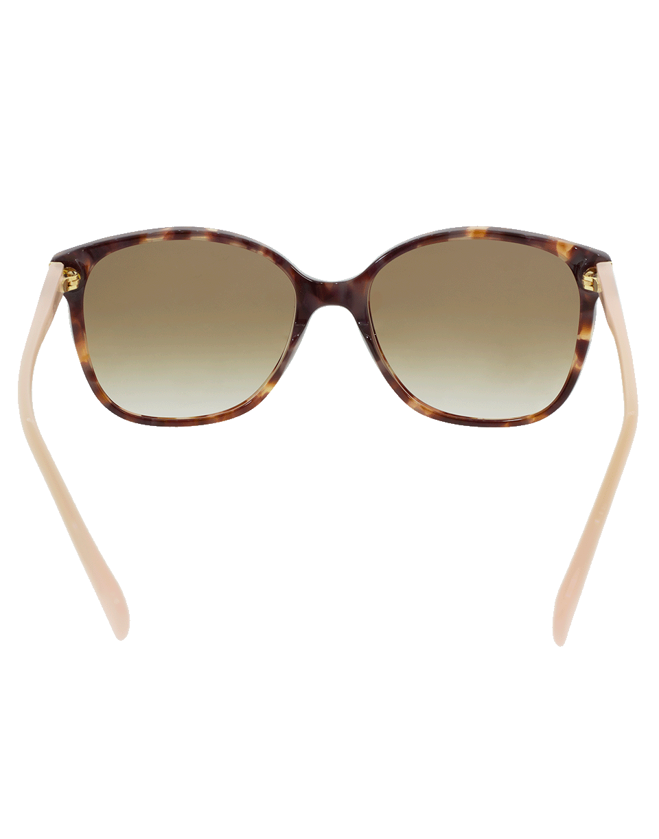 PRADA-Conceptual Spotted Sunglasses-BRWN/PNK