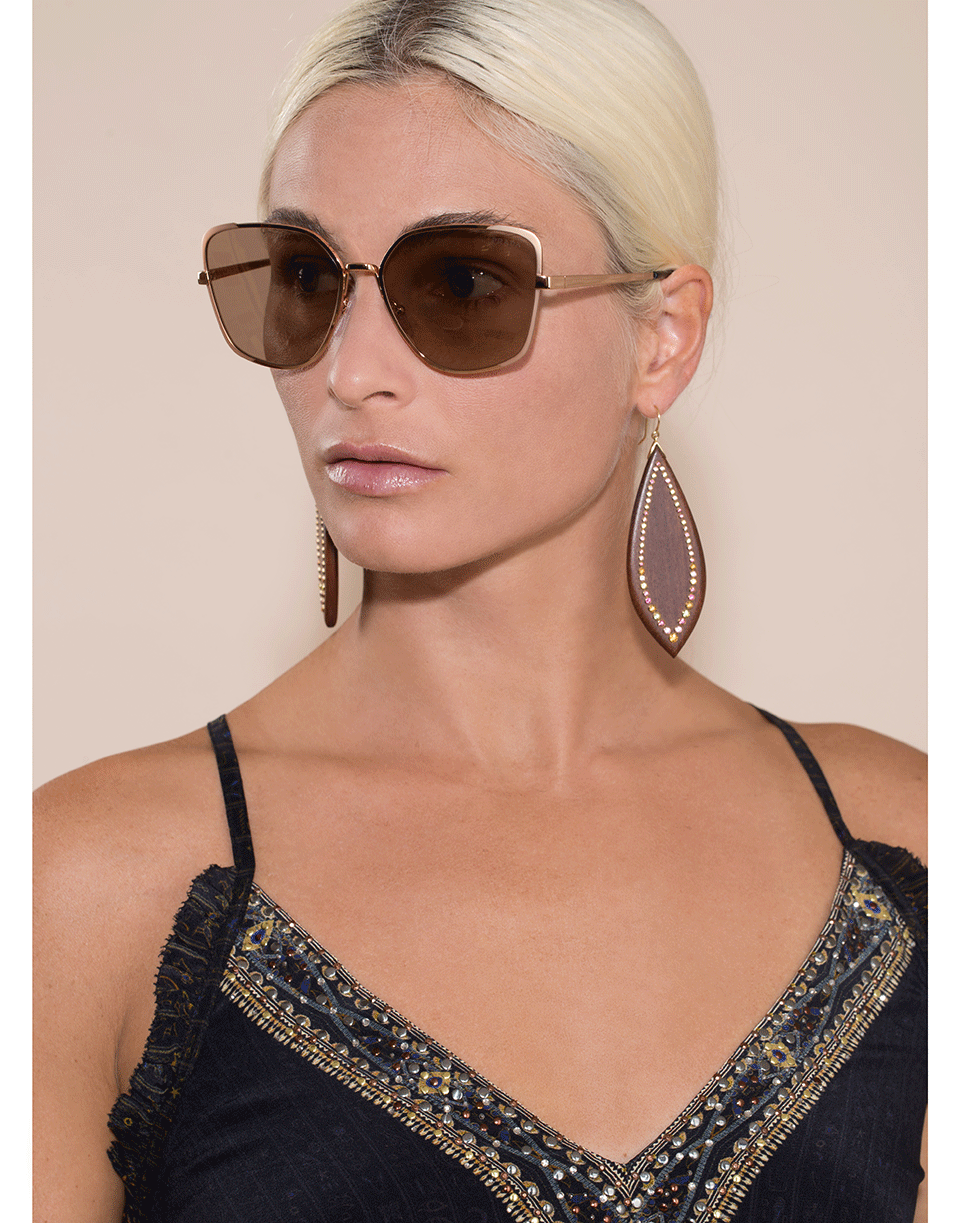 PRADA-Pink and Gold Butterfly Sunglasses-PNK/GLD