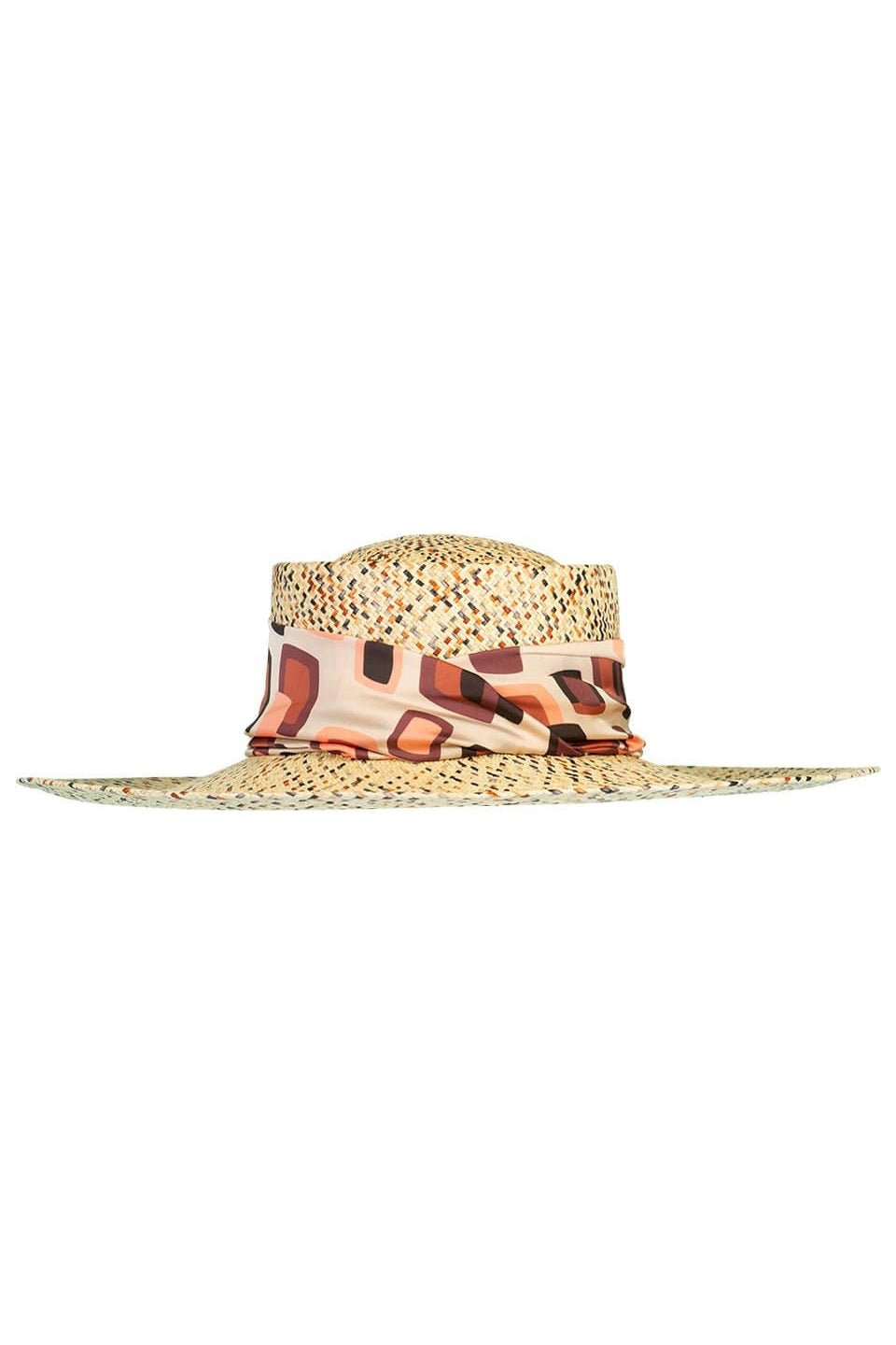 RAFFAELLO BETTINI-Real Panama Staw Hat - Multi-