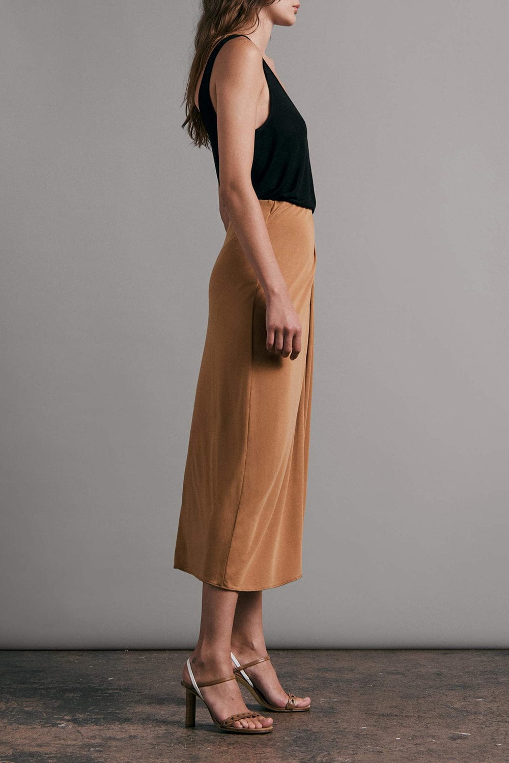 Christy Drape Skirt CLOTHINGSKIRTMIDI RAG & BONE   