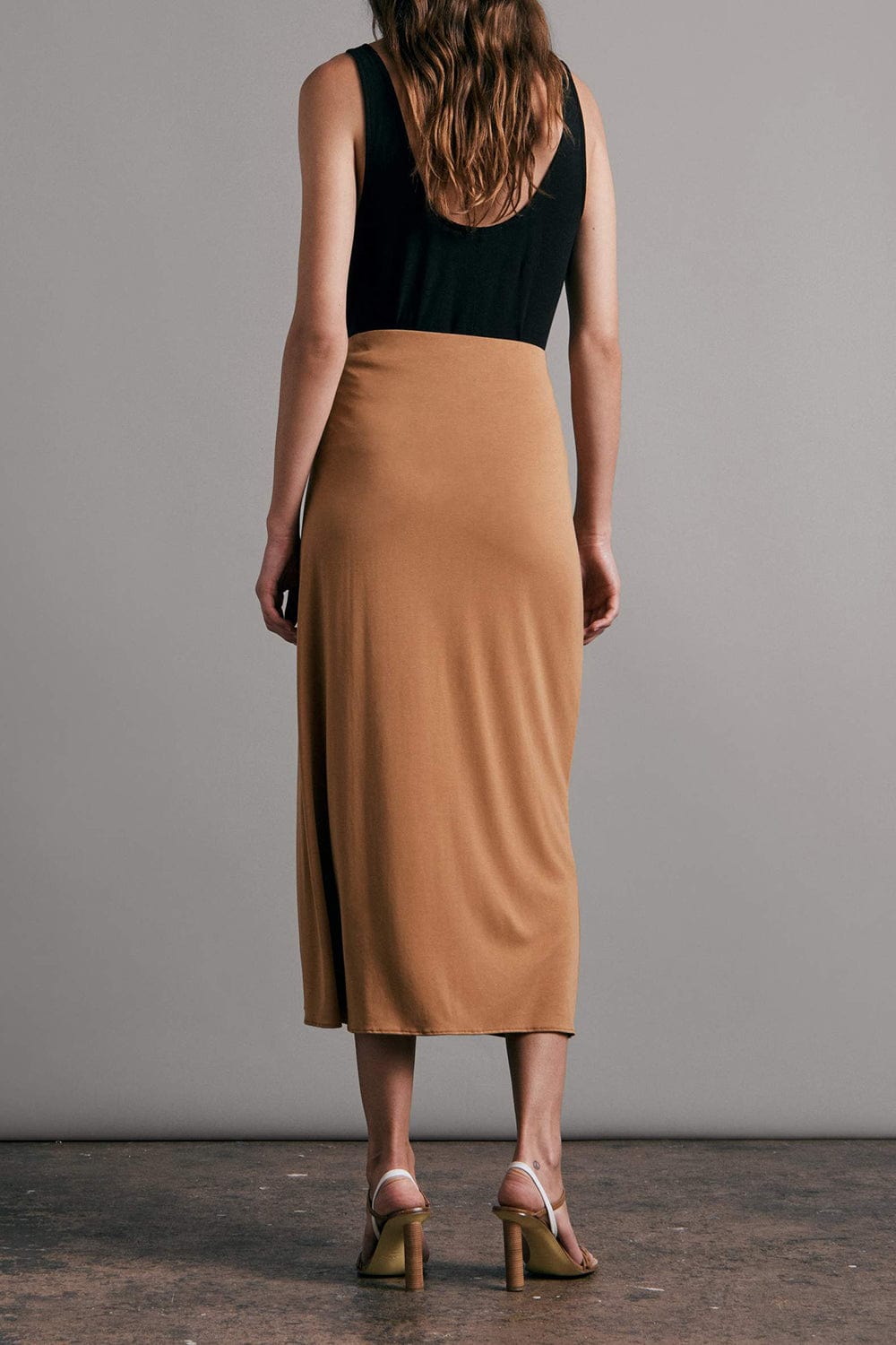 Christy Drape Skirt CLOTHINGSKIRTMIDI RAG & BONE   