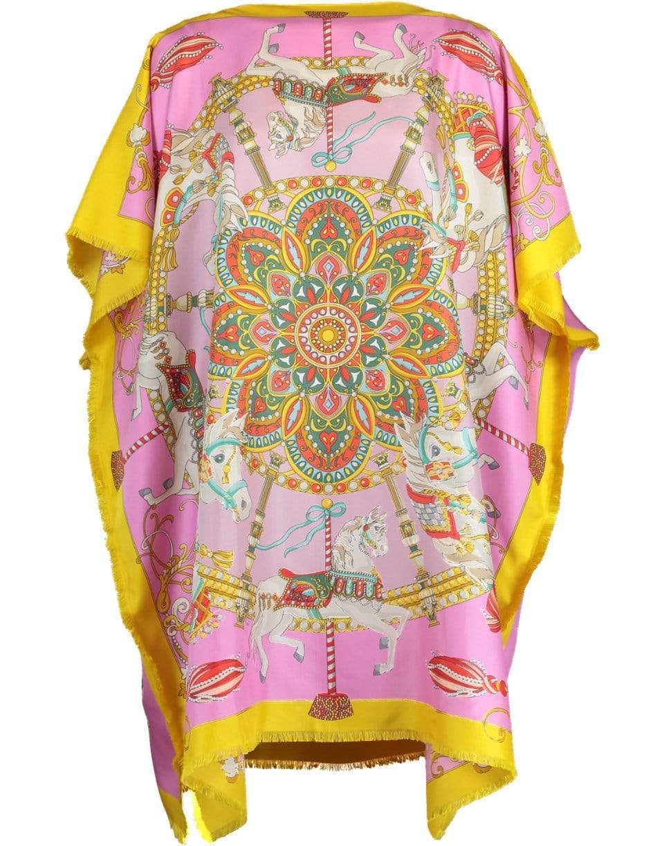 Toy Horses Printed Silk Dress CLOTHINGDRESSCASUAL RANI ARABELLA   