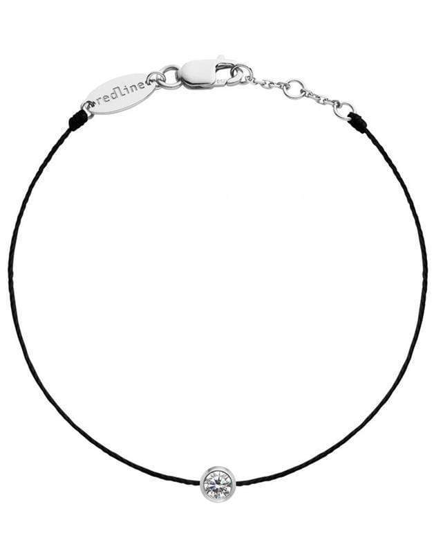 REDLINE-Pure Diamond Black Cord Bracelet-