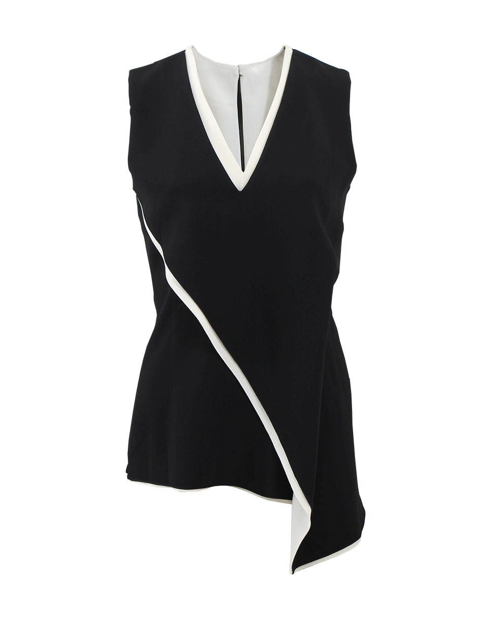 REED KRAKOFF-V-Neck Double Layer Top-