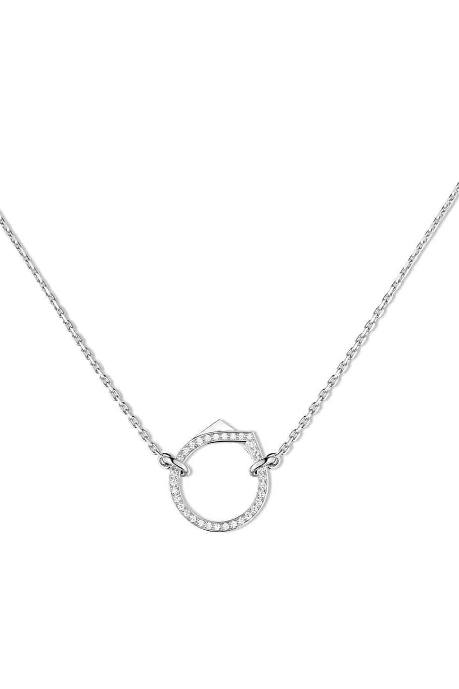 Antifer Diamond Pendant Necklace - White Gold JEWELRYFINE JEWELNECKLACE O REPOSSI   