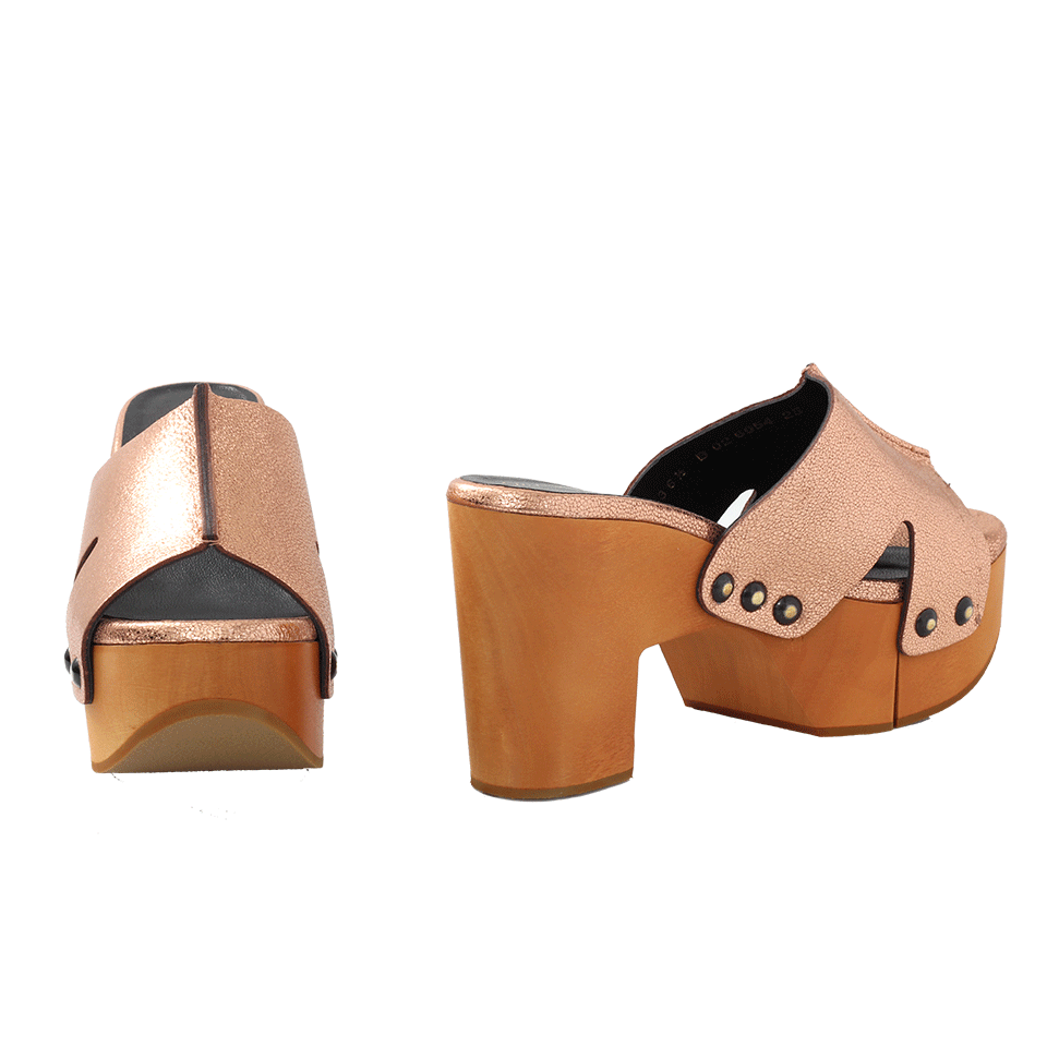 Cetrid Wooden Clog Mule SHOEMISC ROBERT CLERGERIE   