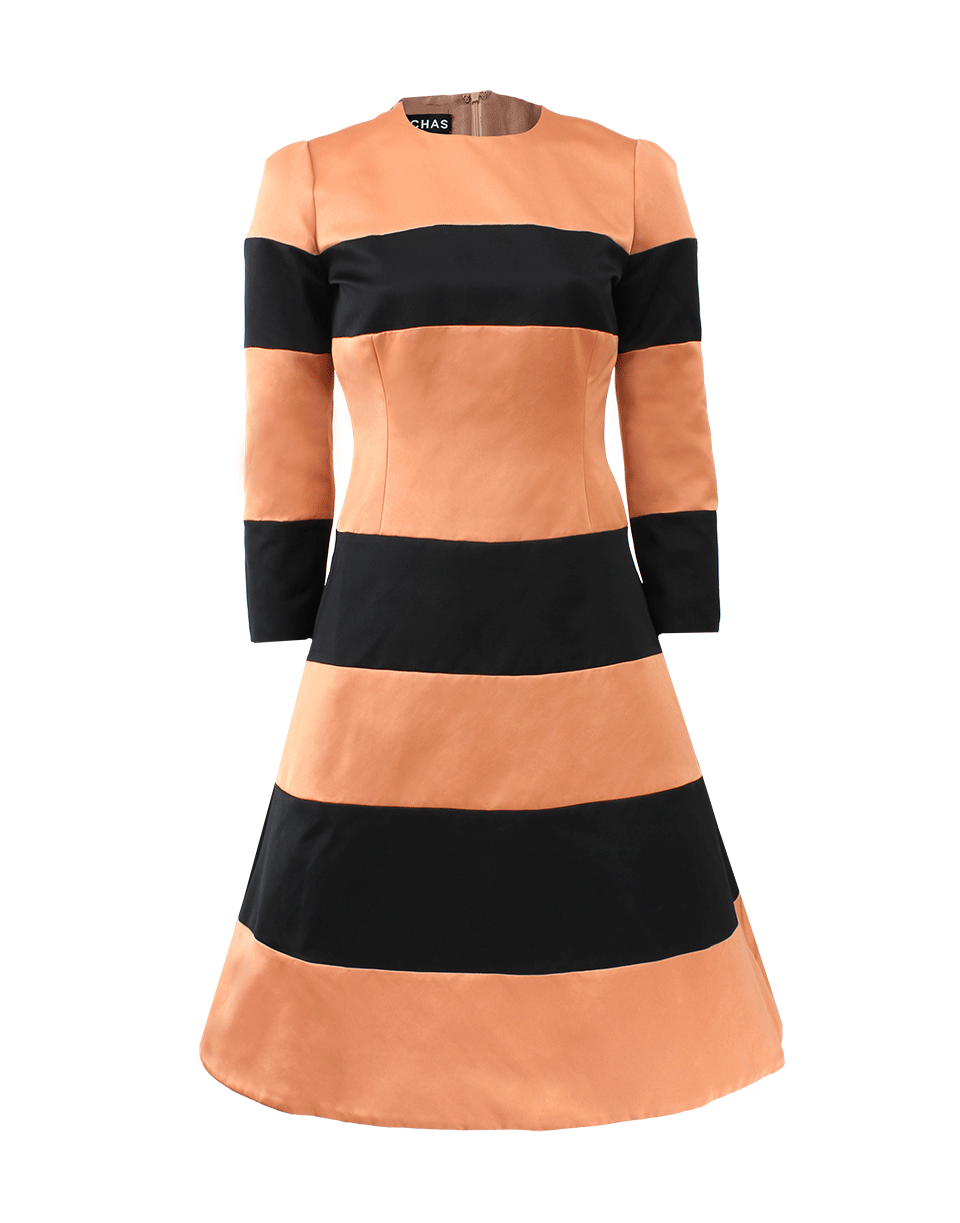 Wide Stripe Dress CLOTHINGDRESSCOCKTAIL ROCHAS   