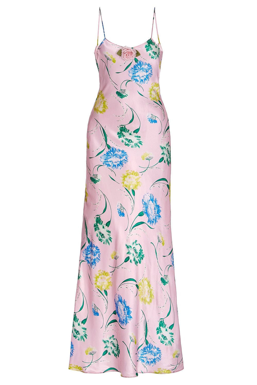 RODARTE-Floral Printed Slip Dress-