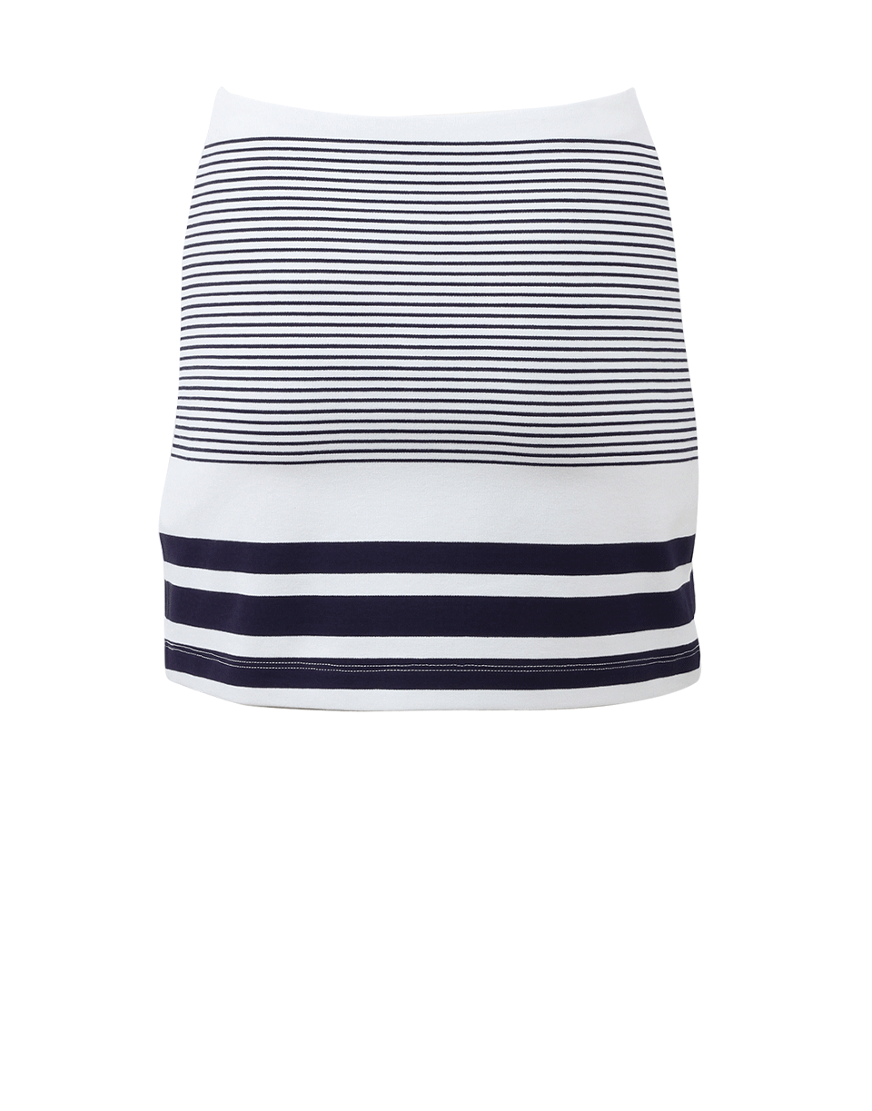 ROSETTA GETTY-Stripe Mini Skirt-