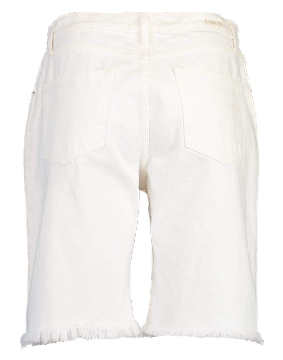 SABLYN-White Frey Denim Shorts-