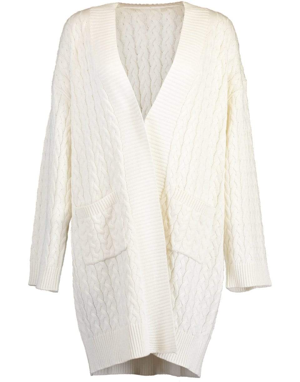 SABLYN-White Mirna Cardigan-