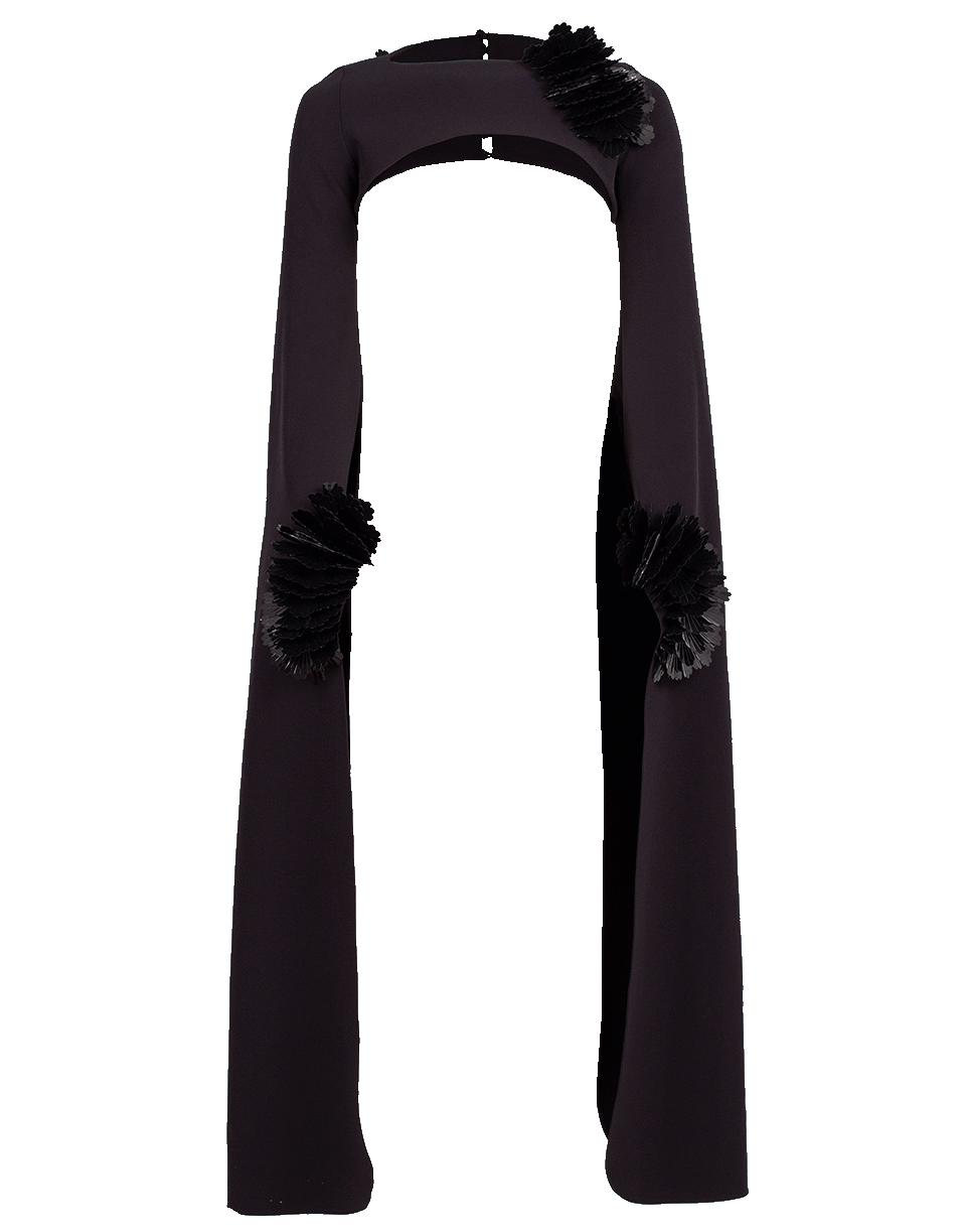 SAFIYAA-Grand Sleeve Topper-BLACK
