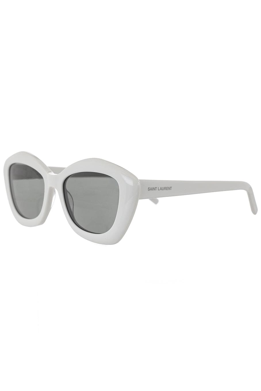 SAINT LAURENT-Acetate Sunglasses - Ivory Grey-IVORY/GREY