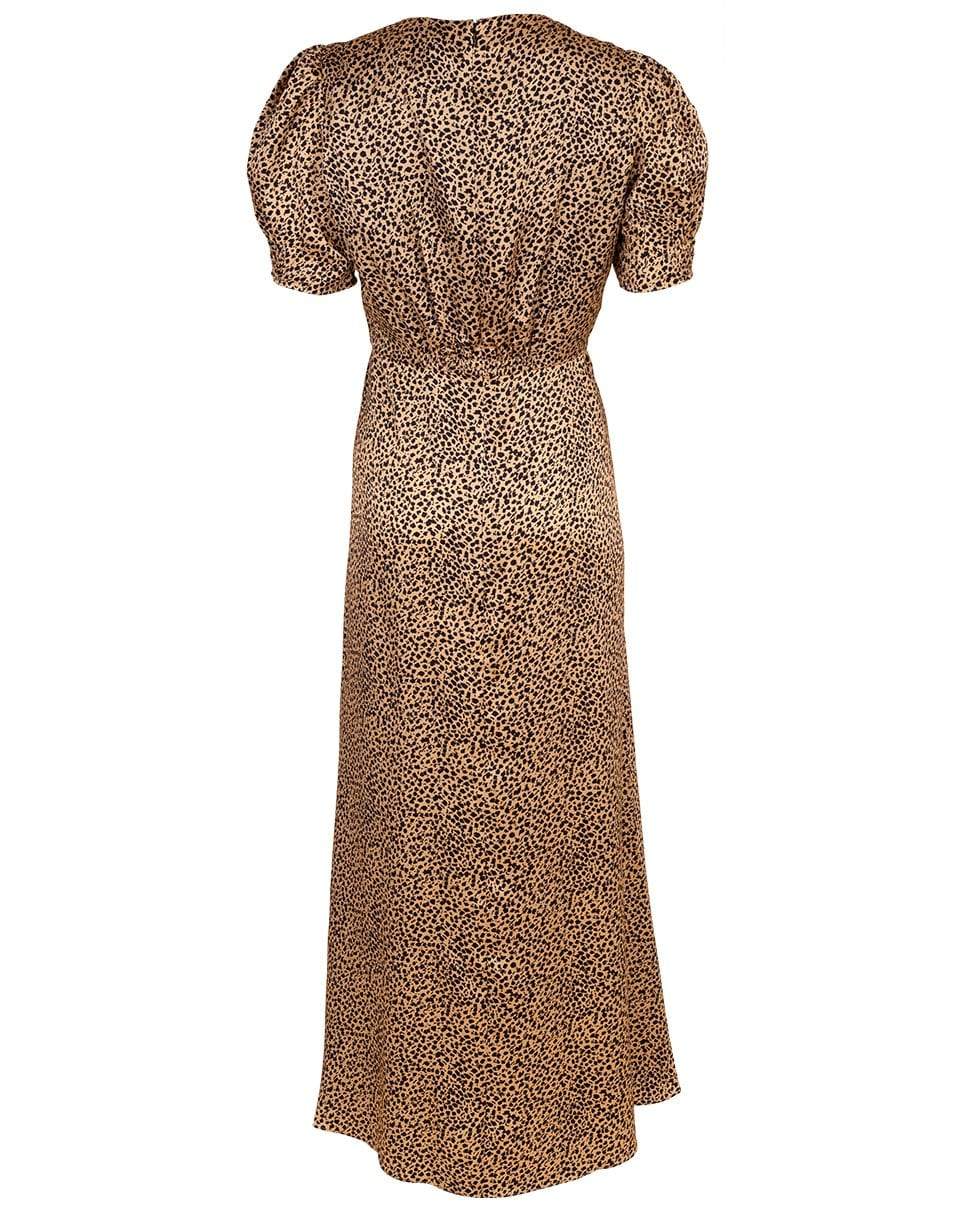 SALONI-Lea Leopard Print Long Dress-