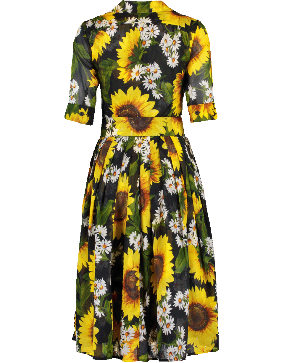 SAMANTHA SUNG-Oceana Sunflower Dress-