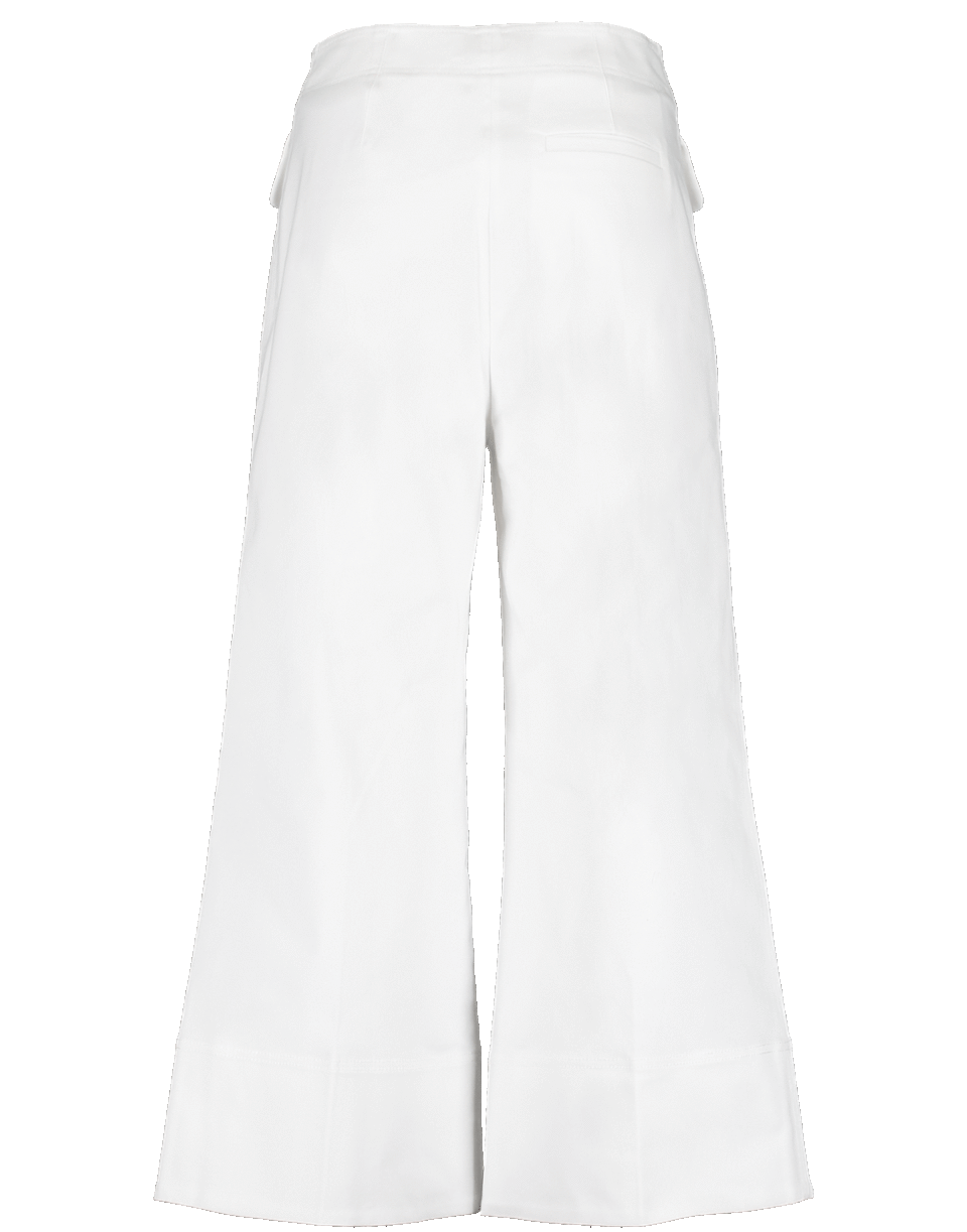 Canvas Front Pocket Trouser CLOTHINGPANTMISC self-portrait   