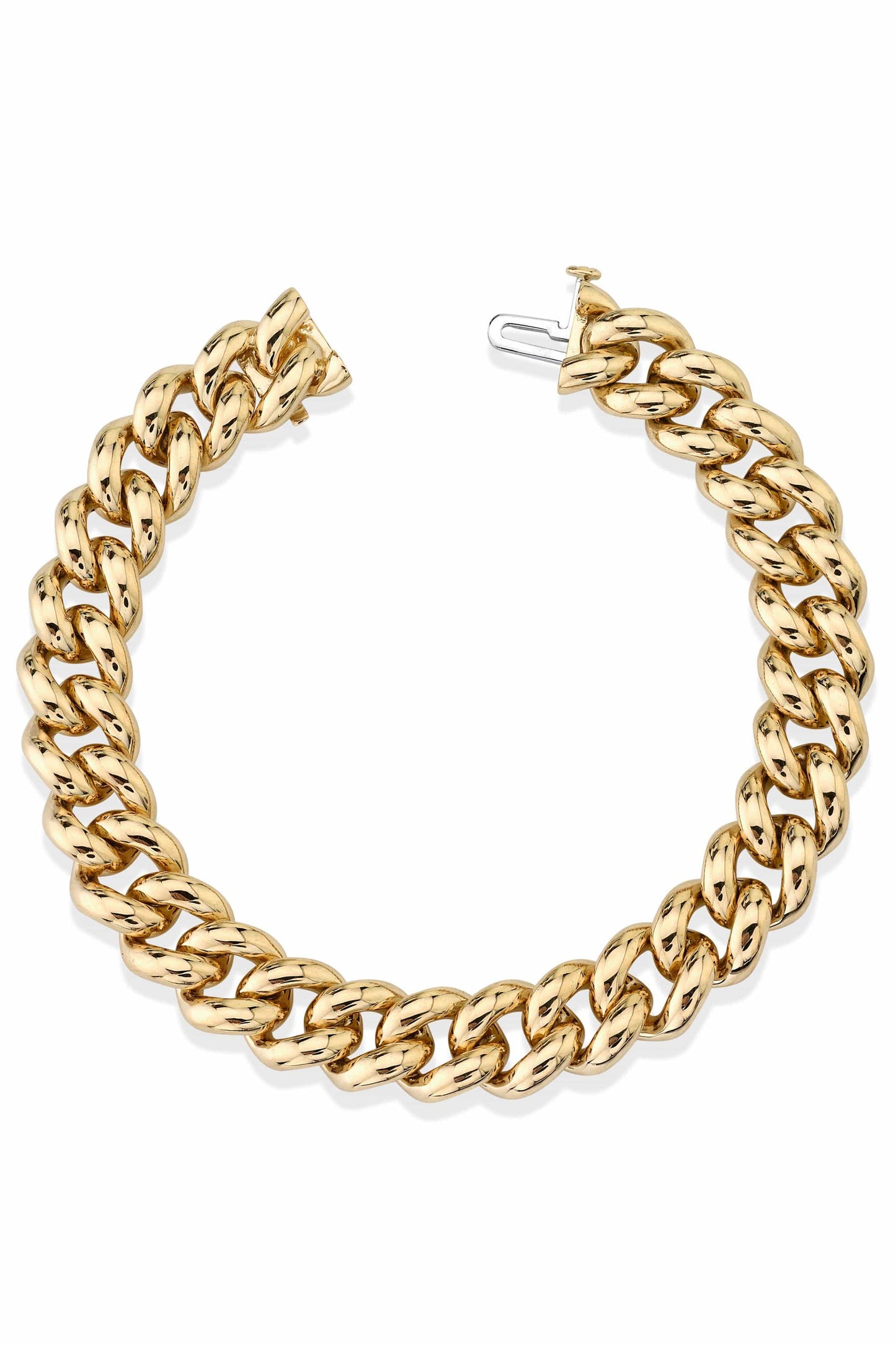 SHAY JEWELRY-Solid Gold Essential Link Bracelet-YELLOW GOLD