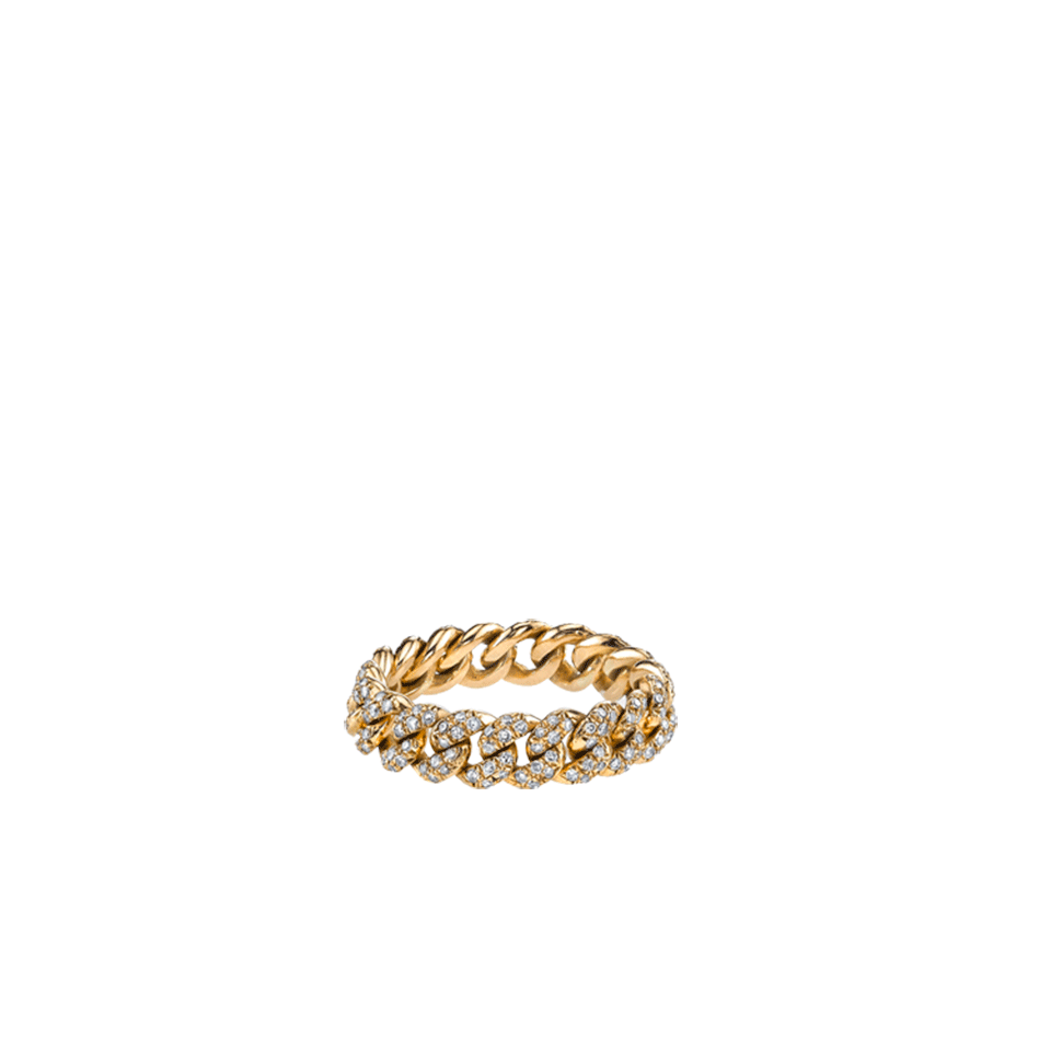 SHAY JEWELRY-Pace Diamond Link Ring-YELLOW GOLD