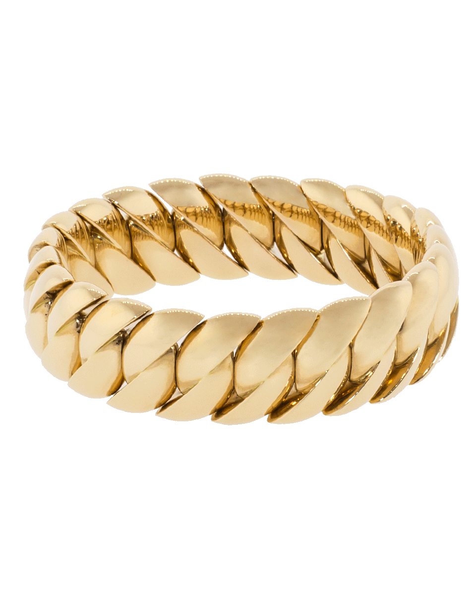 SIDNEY GARBER-Polish Wave Stretch Bracelet-ROSE GOLD