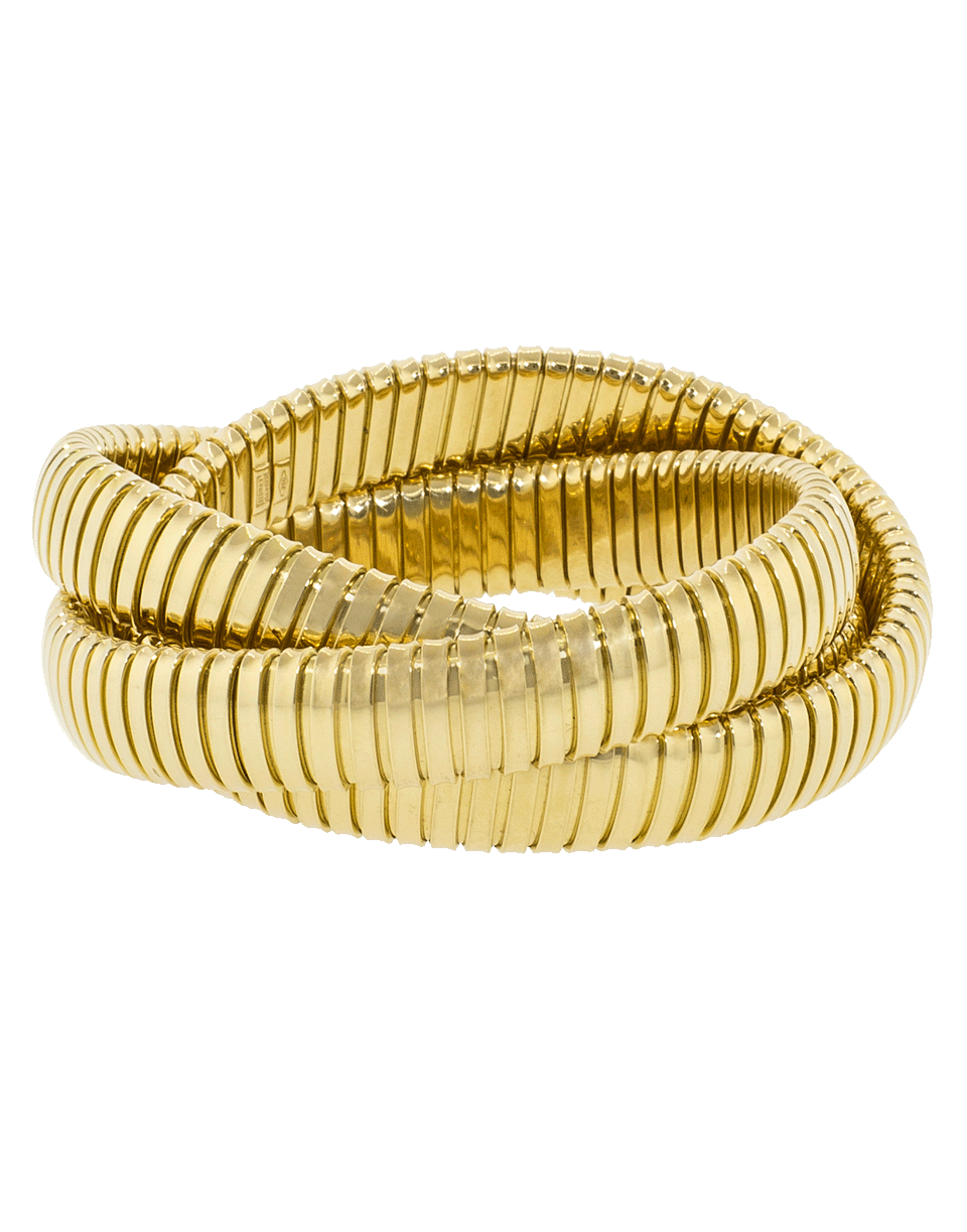 SIDNEY GARBER-Three Band Rolling Bracelet-YELLOW GOLD