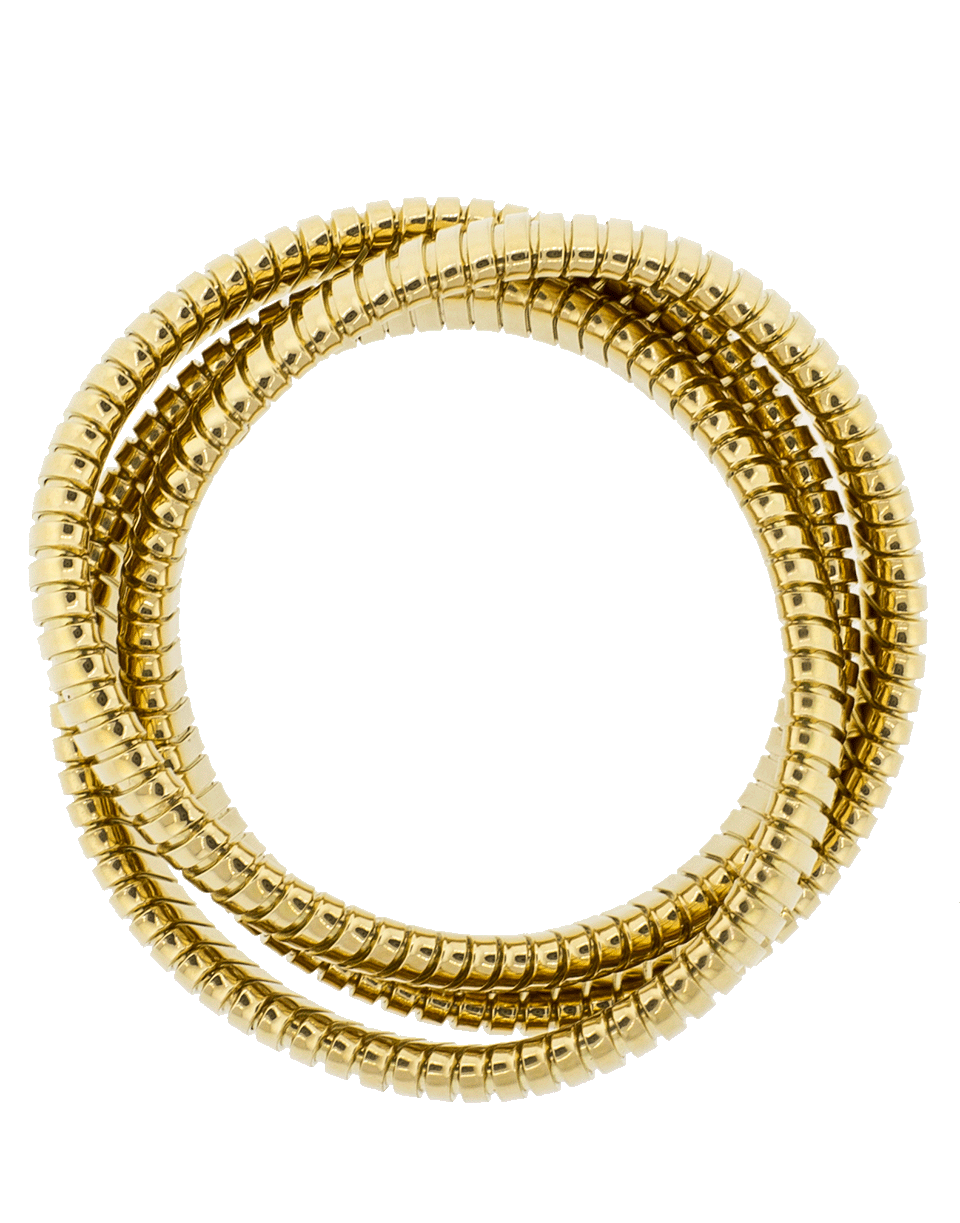 SIDNEY GARBER-Three Band Rolling Bracelet-YELLOW GOLD