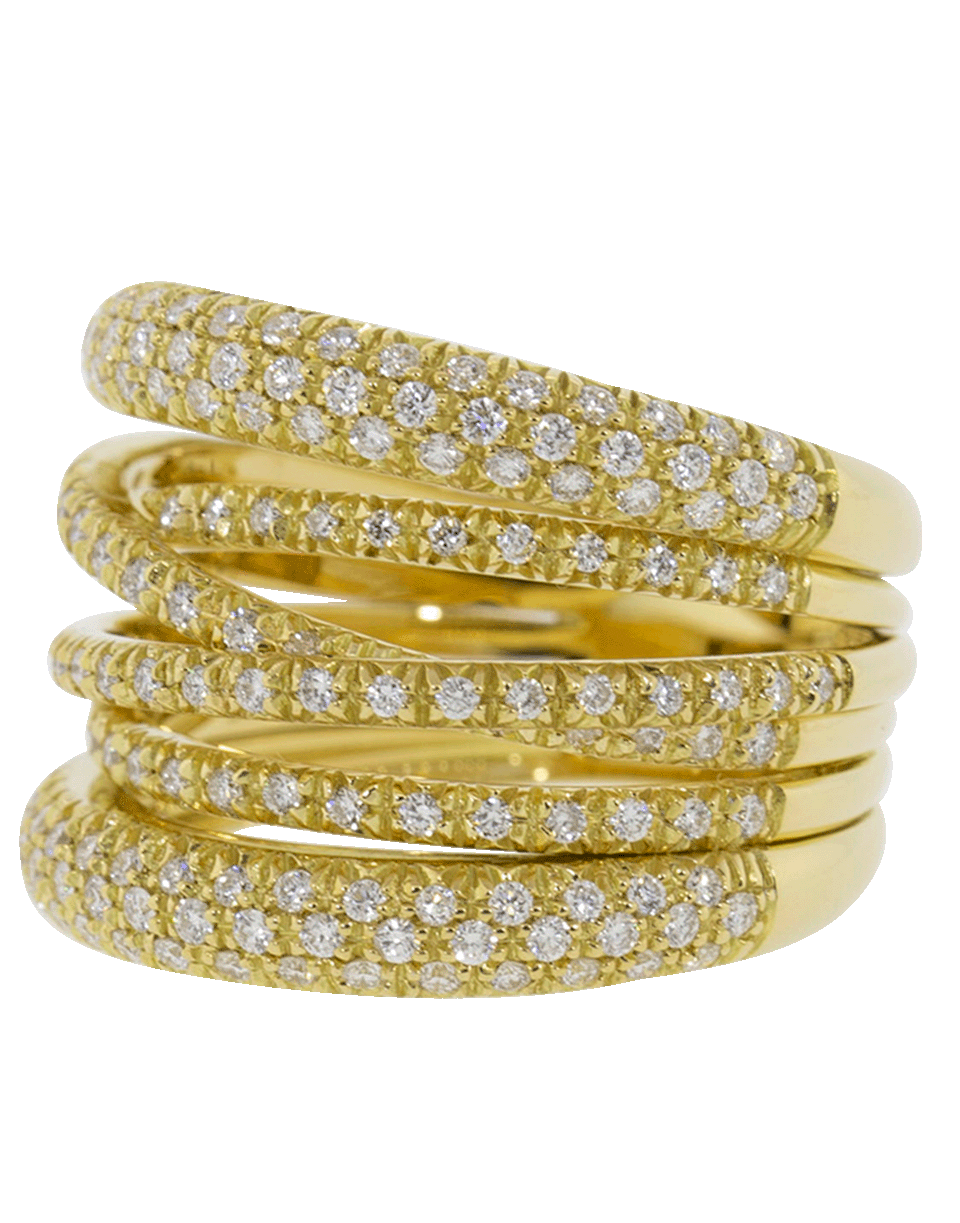 SIDNEY GARBER-Scribble Ring-YELLOW GOLD