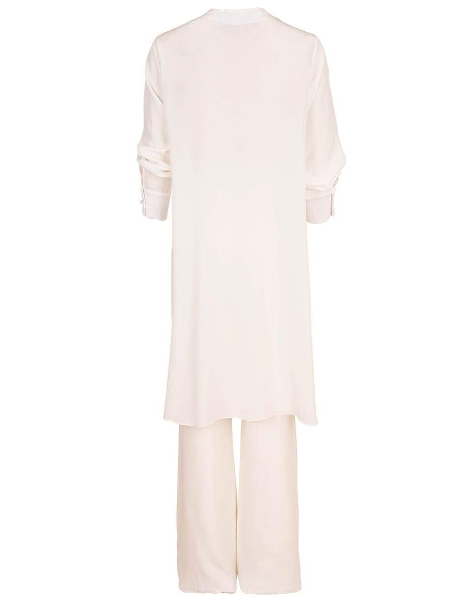 White Heidy Jumpsuit CLOTHINGPANTMISC SILVIA TCHERASSI   