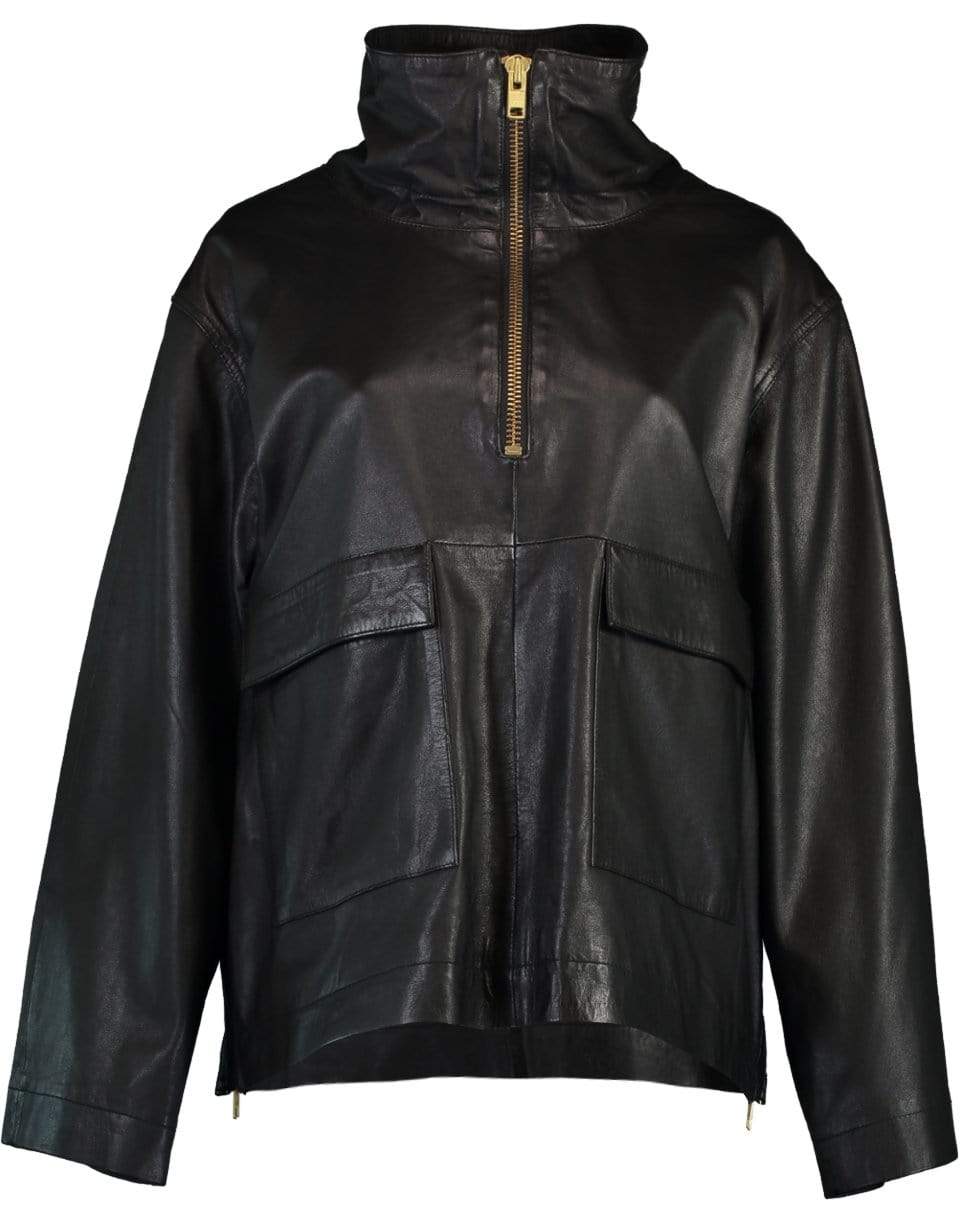 SMYTHE-Over The Head Leather Anorak-