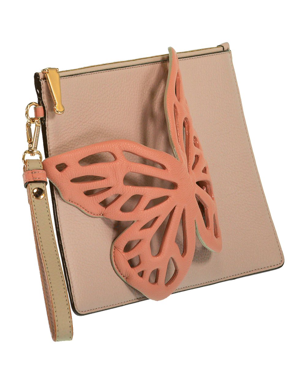 Flossy Butterfly Pouchette HANDBAGCLUTCHES SOPHIA WEBSTER   