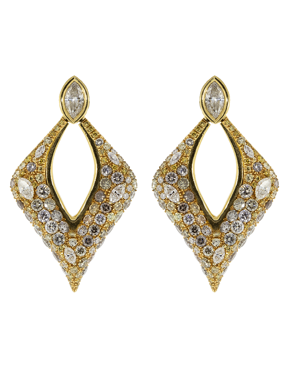 SORELLINA-Alba Diamond Earrings-ROSE GOLD