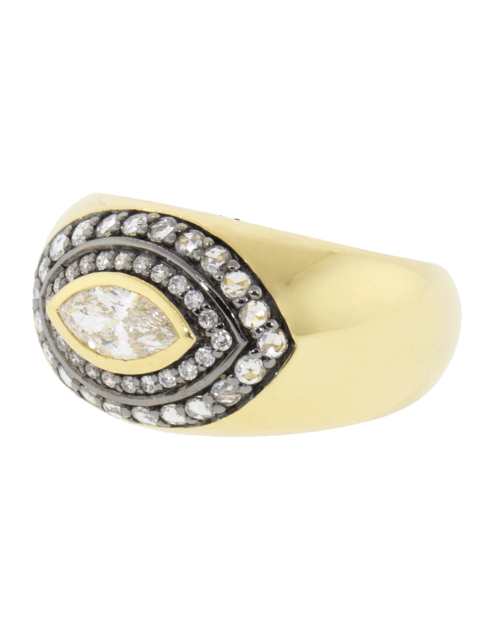 SORELLINA-Axl Marquis Diamond Ring-YELLOW GOLD