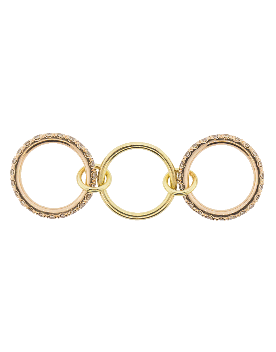 SPINELLI KILCOLLIN-Juno Champ Three Linked Rings-ROSE GOLD