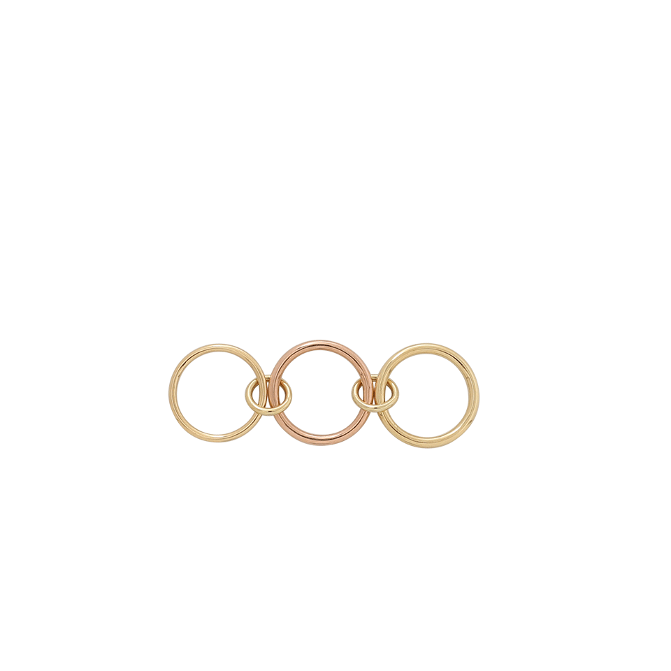 SPINELLI KILCOLLIN-Raneth 3 Linked Rings-YELLOW GOLD
