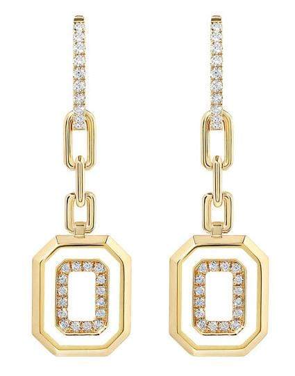 STATE PROPERTY-Azar Pendant Drop Earrings-YELLOW GOLD