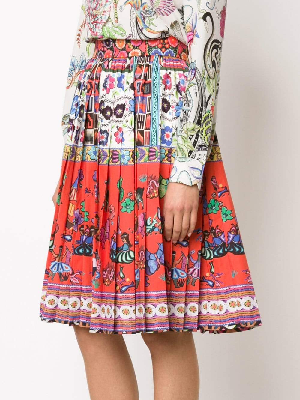 STELLA JEAN-Liquidatore Floral Print Skirt-