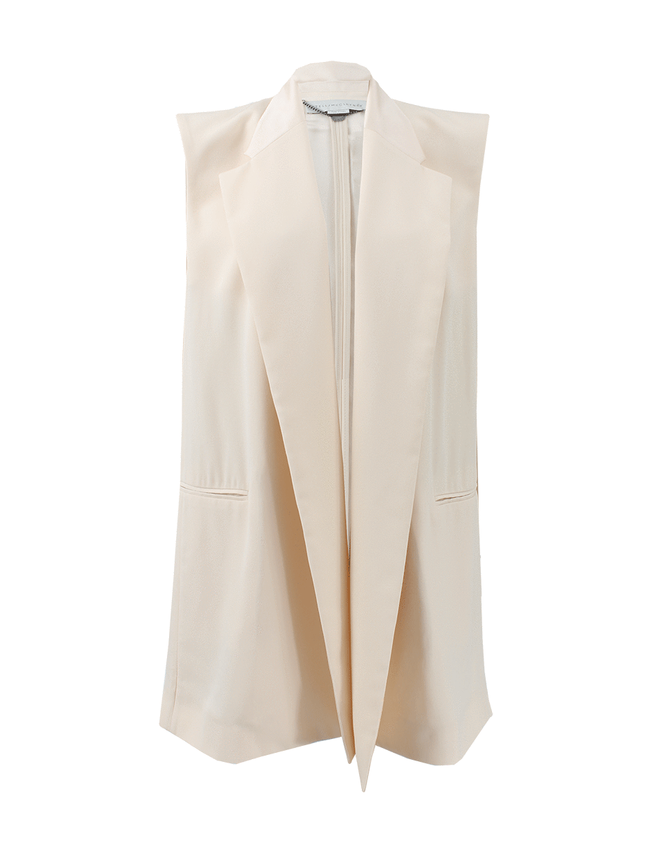 STELLA MCCARTNEY-Drape Vest Lapel-