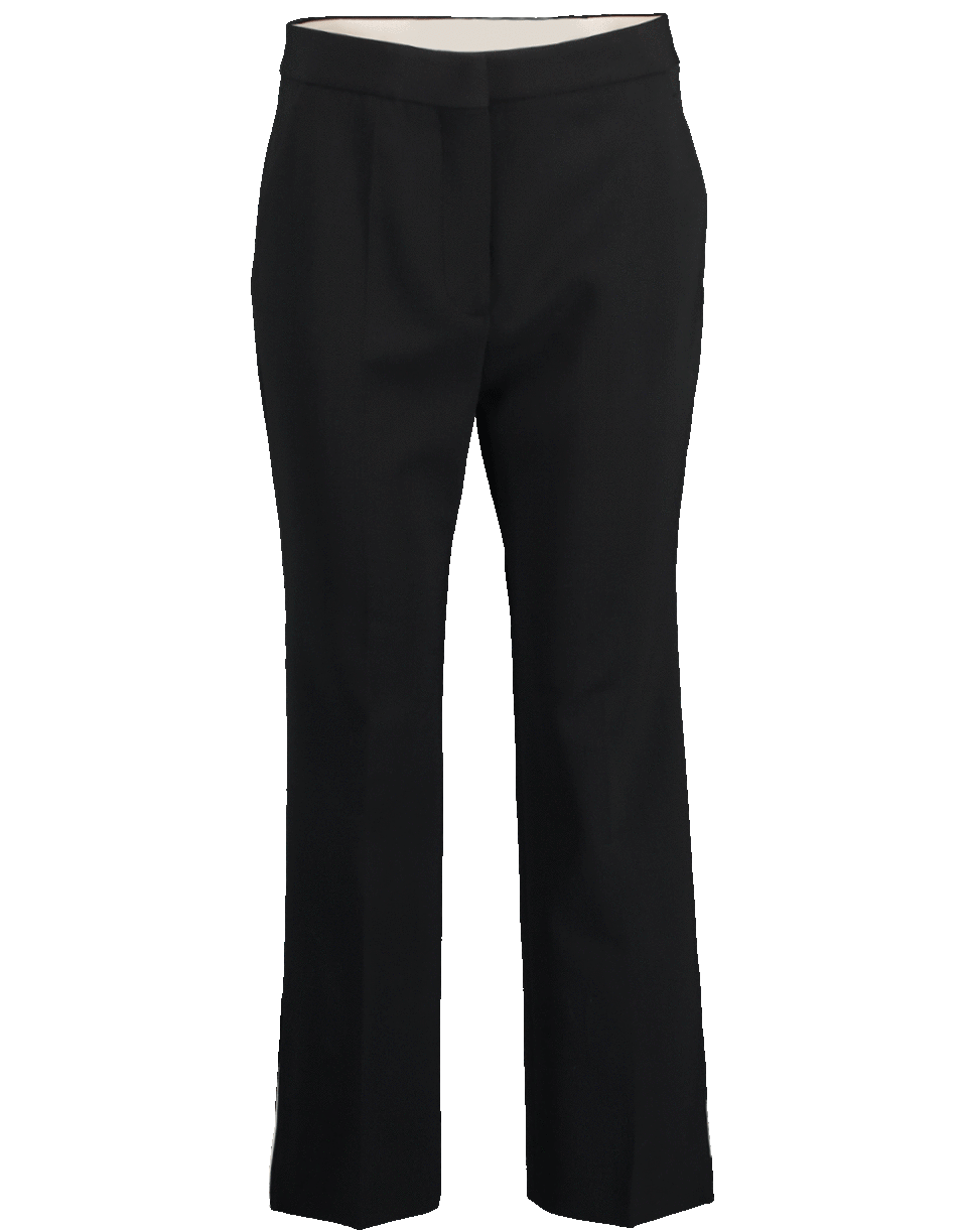 Wool Contrast Wool Cropped Trousers – Marissa Collections